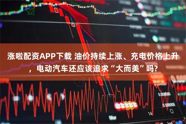 涨啦配资APP下载 油价持续上涨、充电价格上升，电动汽车还应该追求“大而美”吗?